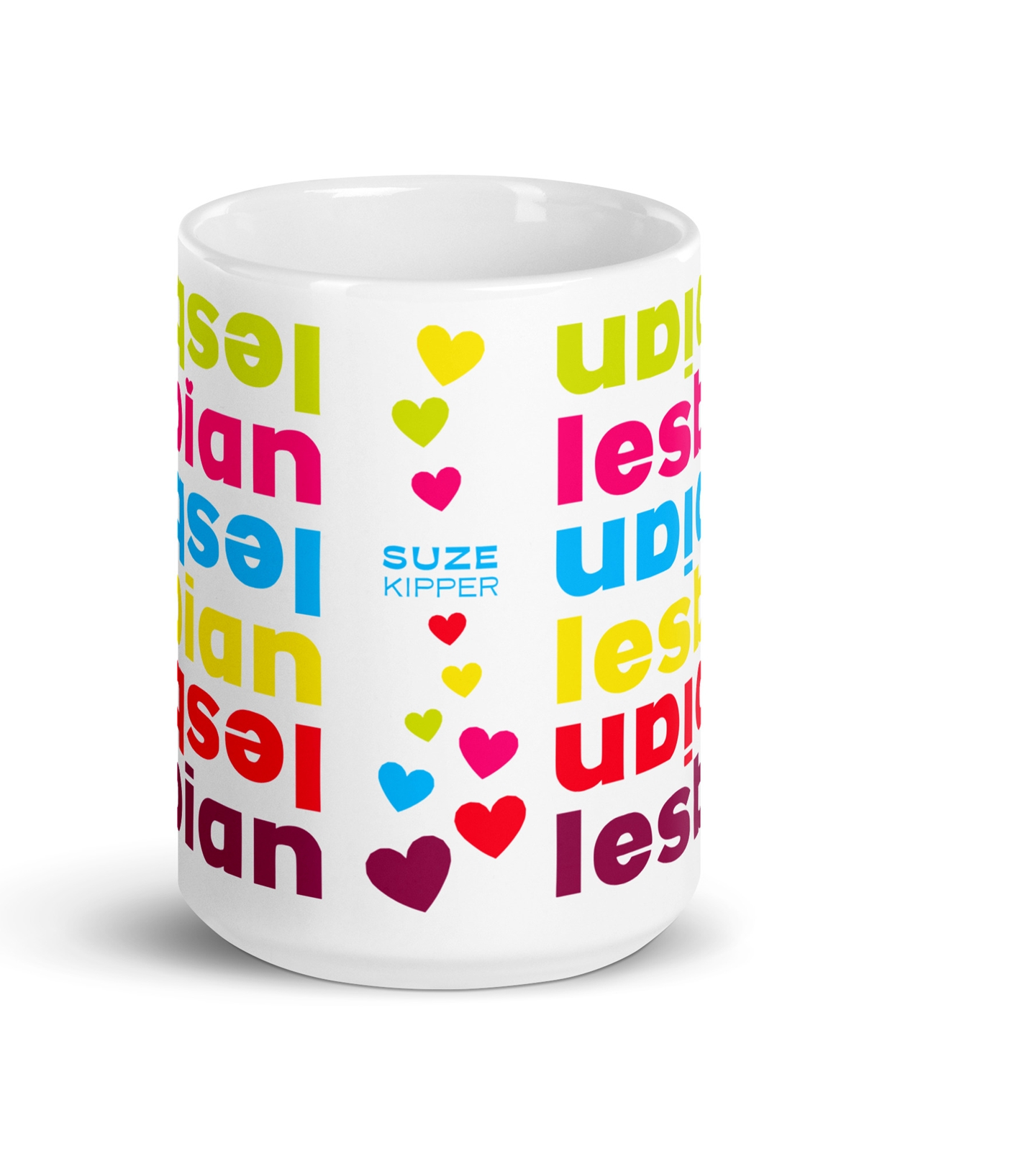 Lesbian Large Mug (450ml) - Suze Kipper - Image 2