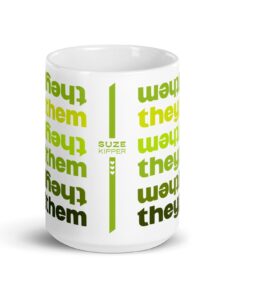 They / Them Large Mug (450ml) – Suze Kipper