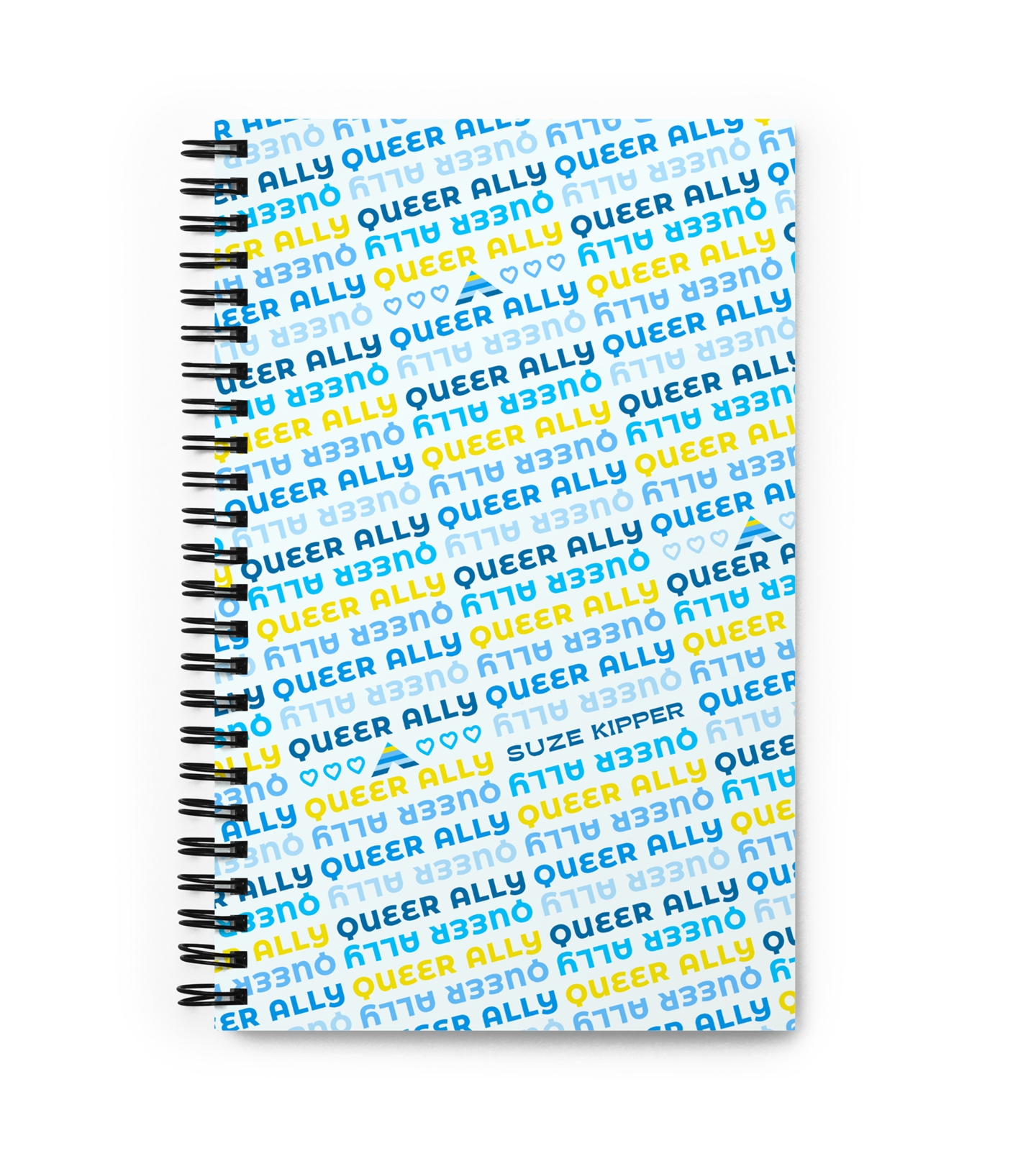 Queer Ally Notebook - A5 Dotted Pages - Suze Kipper