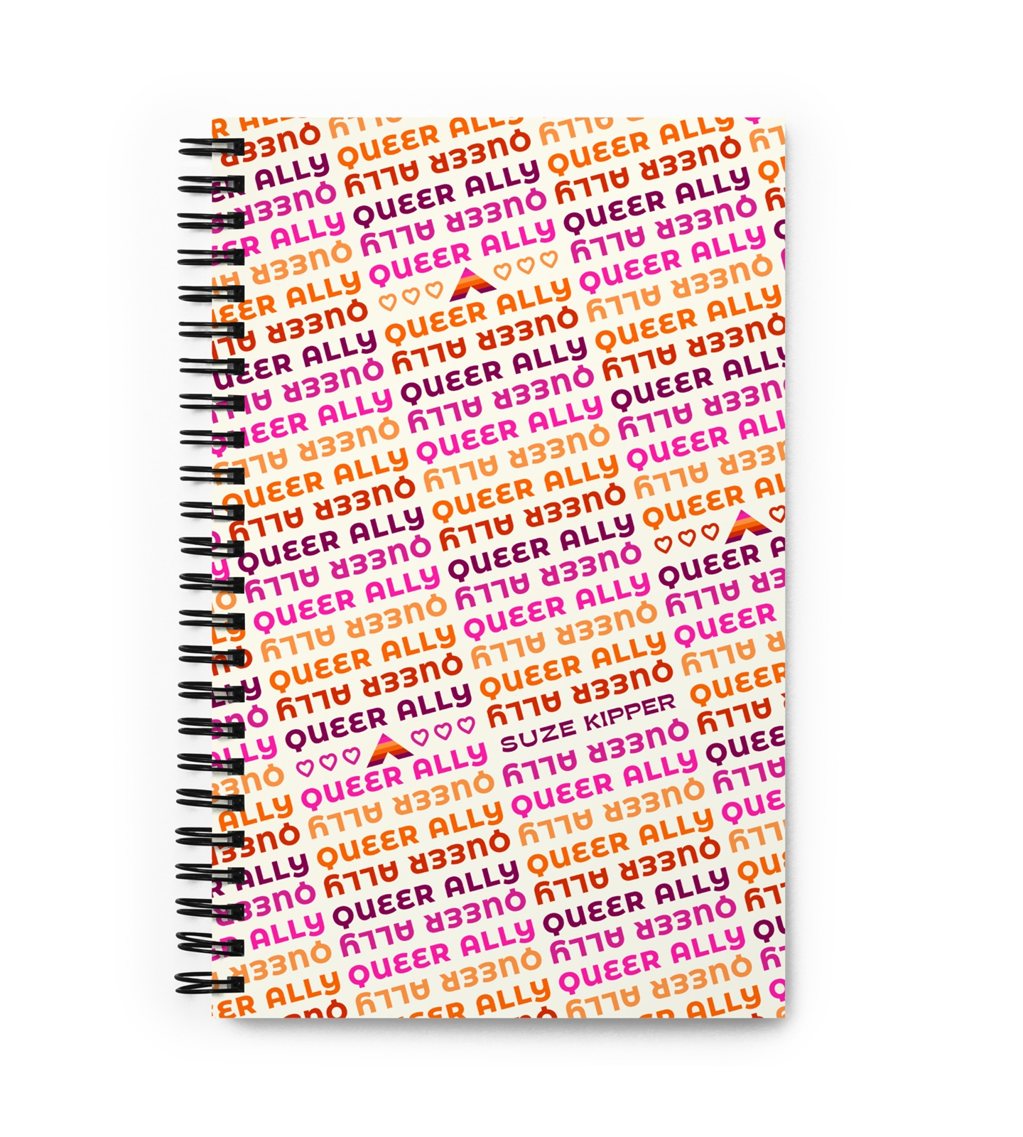 Queer Ally Notebook - A5 Dotted Pages - Suze Kipper - Image 2