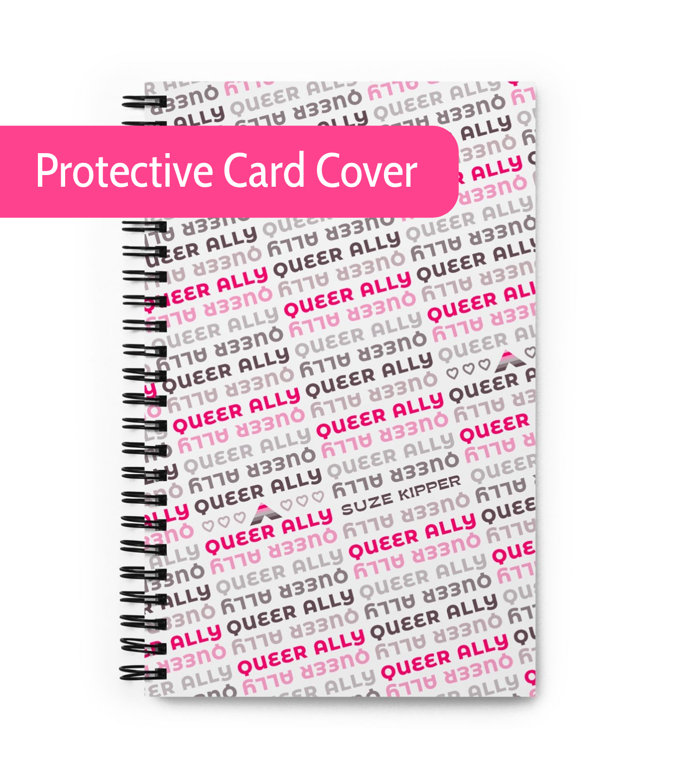 Queer Ally Notebook - A5 Dotted Pages - Suze Kipper - Image 3