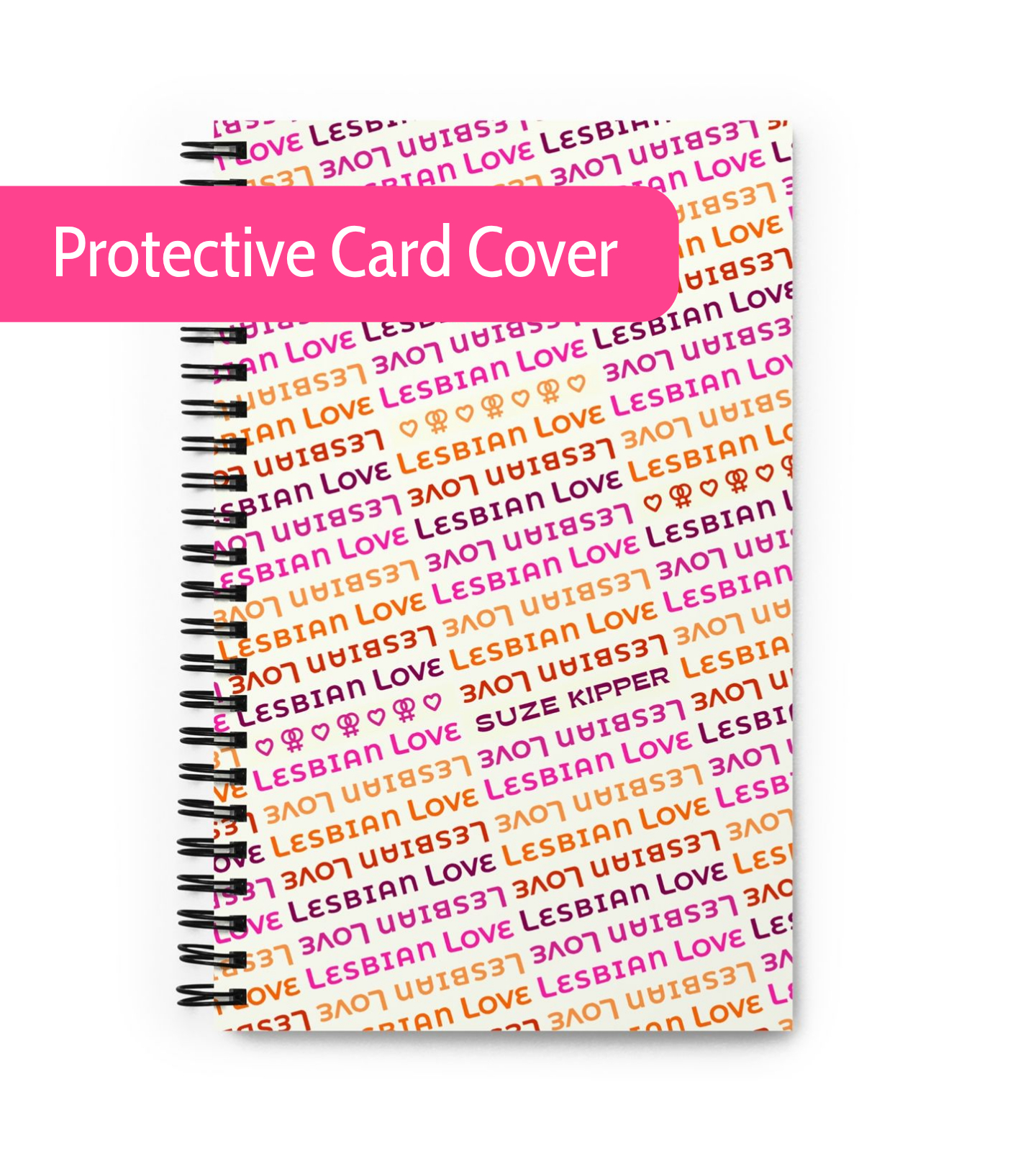 Lesbian Love Notebook - A5 Dotted Pages - Suze Kipper - Image 4