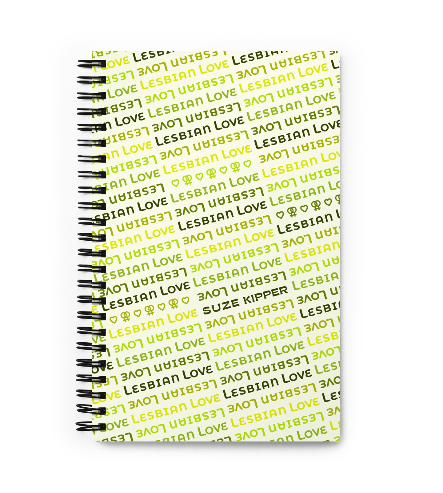 Lesbian Love Notebook - A5 Dotted Pages - Suze Kipper - Image 9