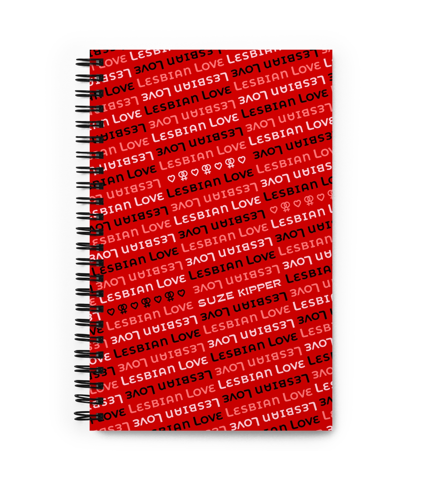 Lesbian Love Notebook - A5 Dotted Pages - Suze Kipper - Image 7