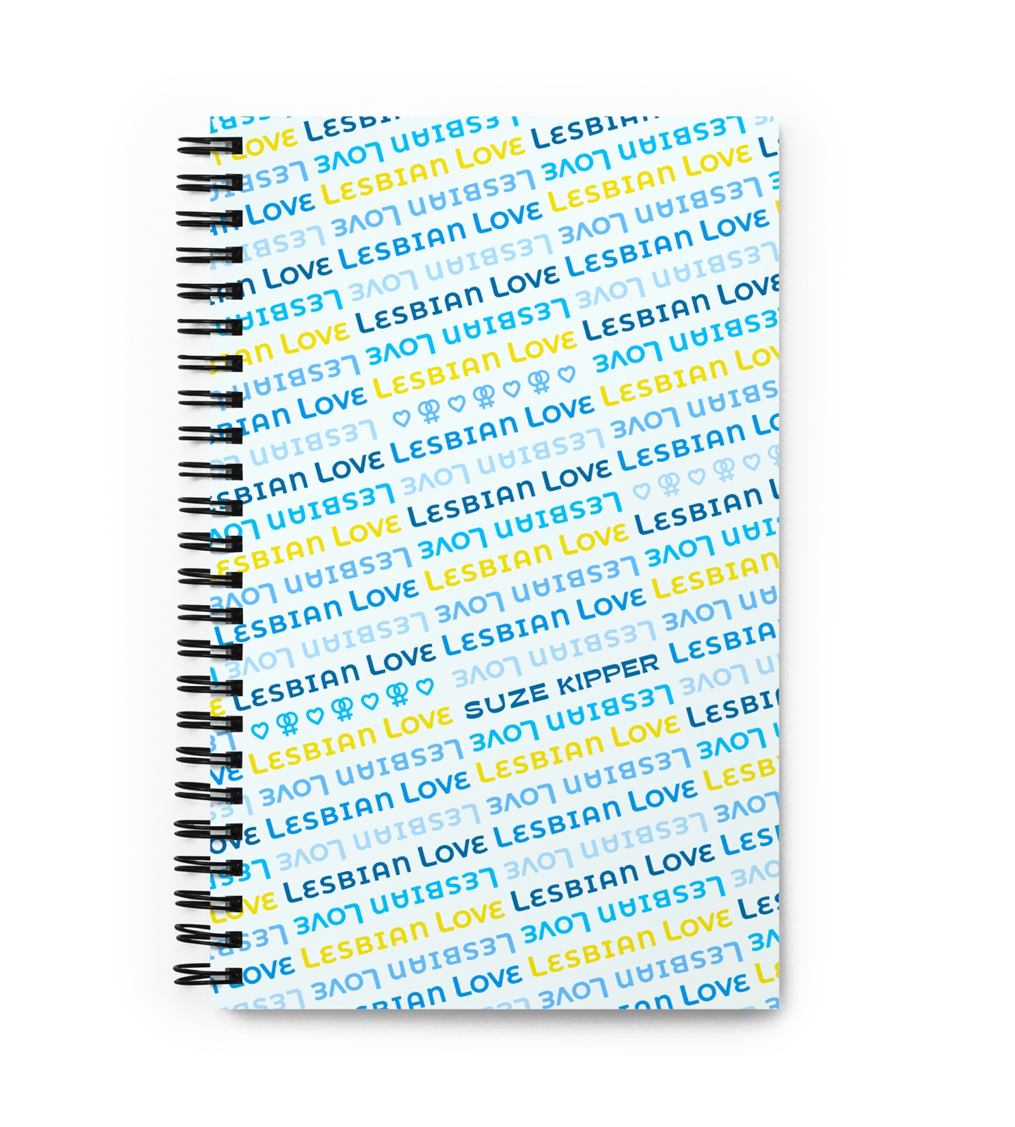 Lesbian Love Notebook - A5 Dotted Pages - Suze Kipper - Image 10