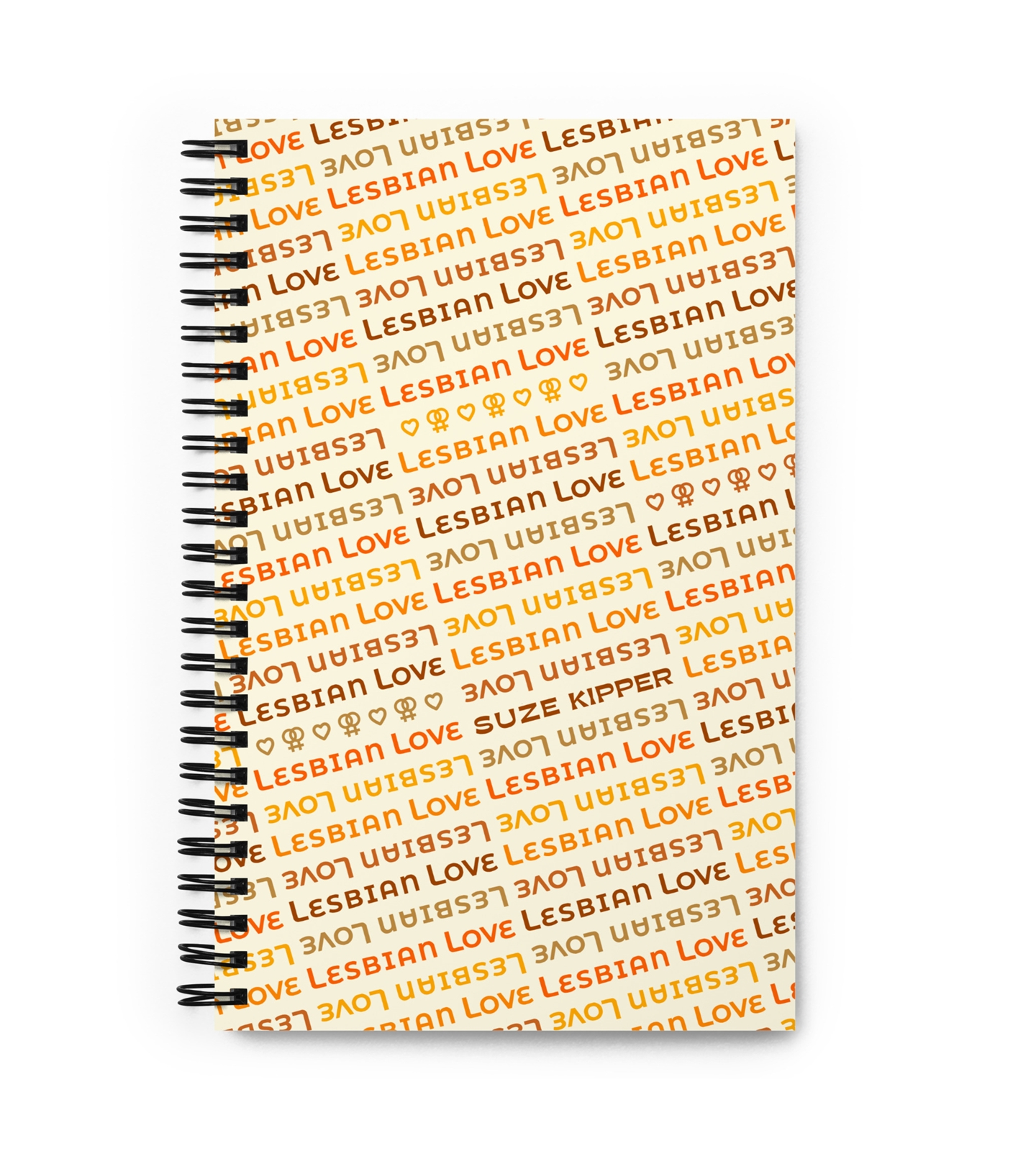 Lesbian Love Notebook - A5 Dotted Pages - Suze Kipper - Image 11