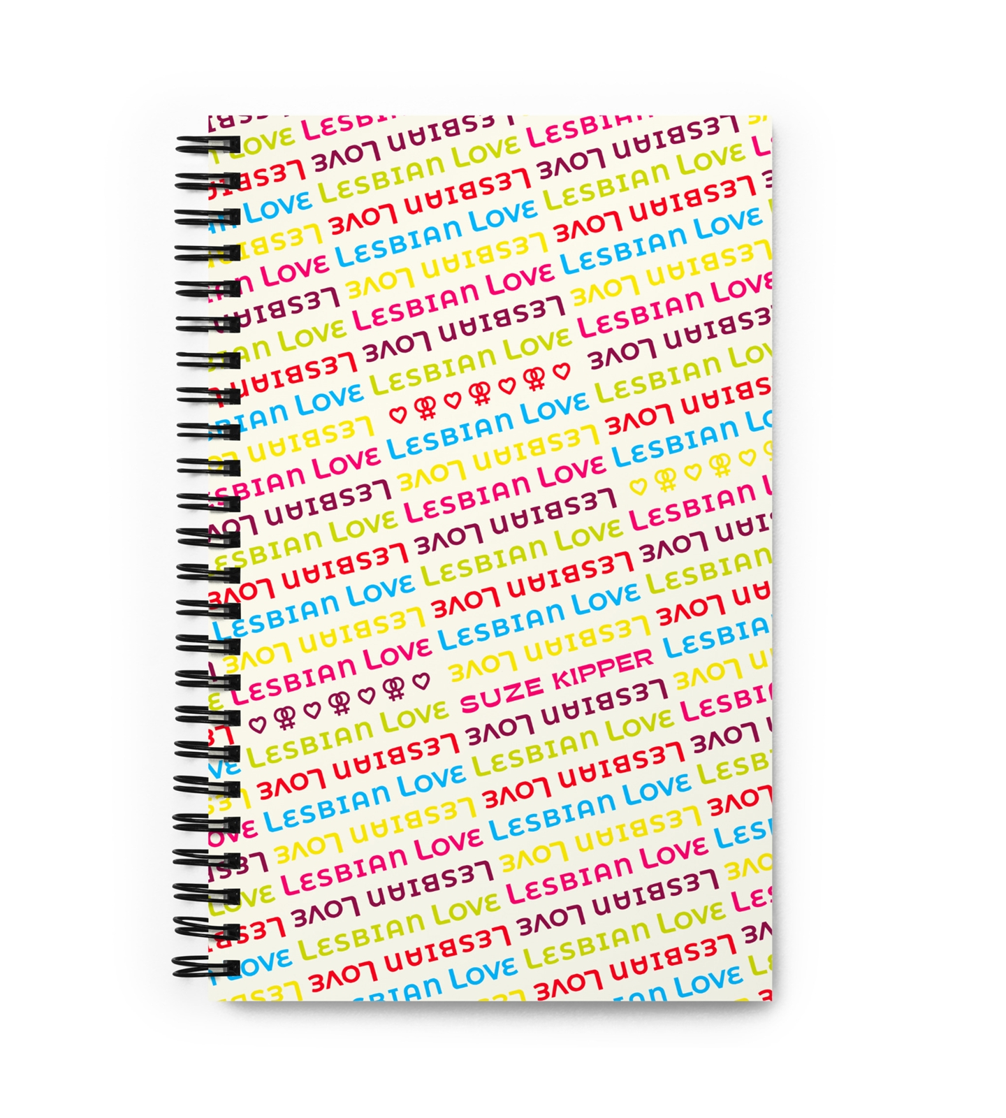 Lesbian Love Notebook - A5 Dotted Pages - Suze Kipper - Image 12