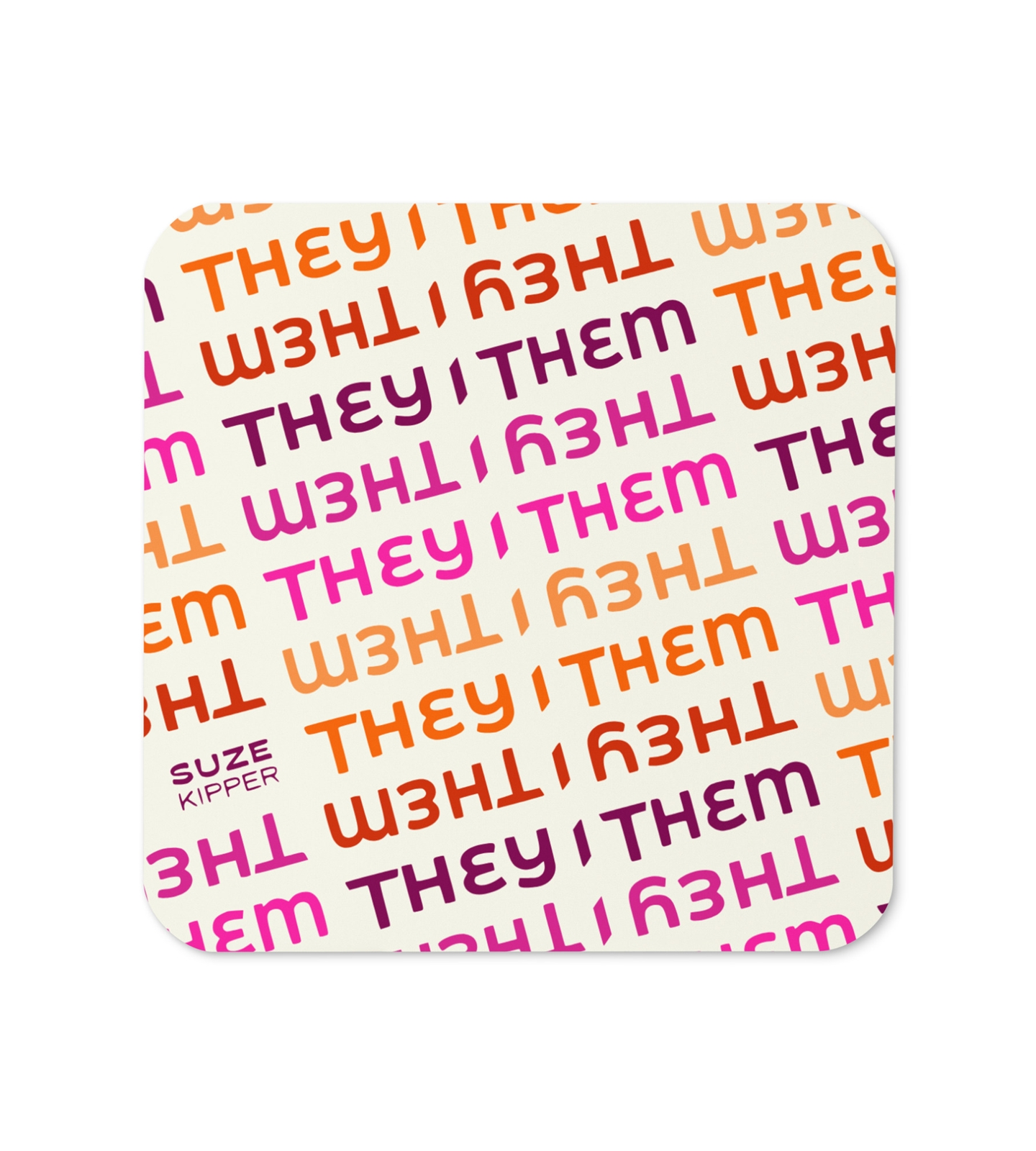 They Them Coaster (Single) - Suze Kipper - Image 3