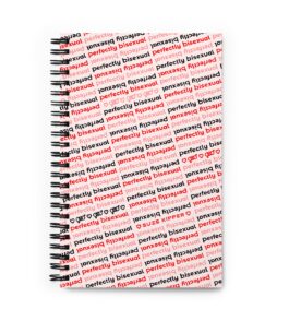 Perfectly Bisexual Notebook – A5 Dotted Pages – Suze Kipper